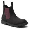 Boots Geox J Shaylax B. A J16FAA 00045 C9340 D Black/Wine -Geox Soldes Boutique boots geox j shaylax b a j16faa 00045 c9340 d black wine