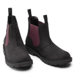 Boots Geox J Shaylax B. A J16FAA 00045 C9340 D Black/Wine -Geox Soldes Boutique boots geox j shaylax b a j16faa 00045 c9340 d black wine 4