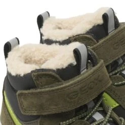 Boots Geox J Weemble B. B Abx A J26HCA 0ME22 C3X3S S Dk Green/Lime Green -Geox Soldes Boutique boots geox j weemble b b abx a j26hca 0me22 c3x3s s dk green lime green 4