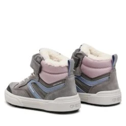 Boots Geox J Weemble G. B Abx A J260LA 0ME22 C0502 S Grey/Pink -Geox Soldes Boutique boots geox j weemble g b abx a j260la 0me22 c0502 s grey pink 2