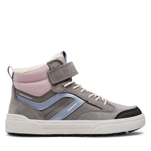 Boots Geox J Weemble G. B J260LA 0ME22 C0502 D Grey/Pink 4 Boots Geox J Weemble G. B J260LA 0ME22 C0502 D Grey/Pink – Image 2