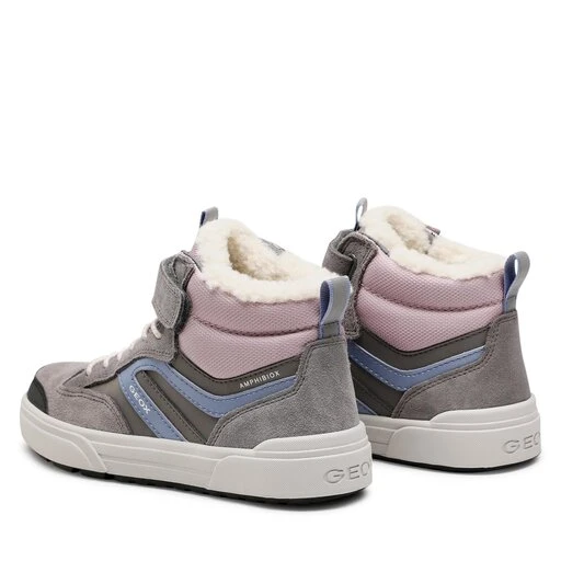 Boots Geox J Weemble G. B J260LA 0ME22 C0502 D Grey/Pink 5 Boots Geox J Weemble G. B J260LA 0ME22 C0502 D Grey/Pink – Image 3