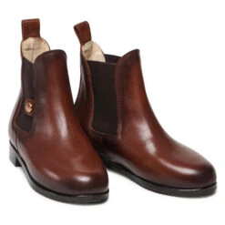 Boots Hippica Classic Brązowe -Geox Soldes Boutique boots hippica classic brazowe 4