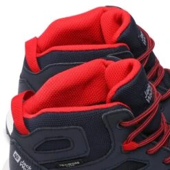 Boots Jack Wolfskin Woodland Texapore Mid K 4042152 Night Blue/Red -Geox Soldes Boutique boots jack wolfskin woodland texapore mid k 4042152 night blue red 4