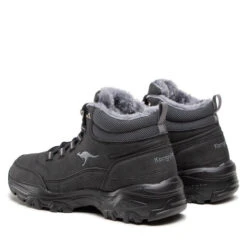 Boots KangaRoos Kw-Cozy 39244 000 5500 Jet Black/Mono -Geox Soldes Boutique boots kangaroos kw cozy 39244 000 5500 jet black mono 2