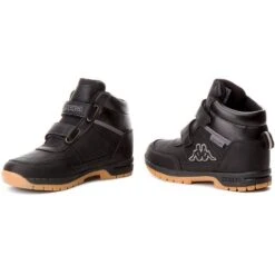 Boots Kappa 260239K Black 1111 1 -Geox Soldes Boutique boots kappa 260239k black 1111 1 1