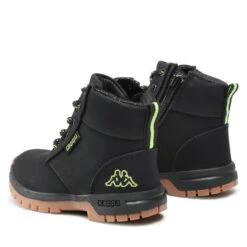 Boots Kappa 260327K Black/Lime 1133 -Geox Soldes Boutique boots kappa 260327k black lime 1133 2