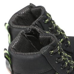 Boots Kappa 260327K Black/Lime 1133 -Geox Soldes Boutique boots kappa 260327k black lime 1133 5