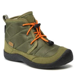 Boots Keen Howser II Chukka Wp 1025516 Capulet Olive/Russet Orange