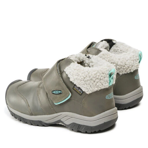 Boots Keen Kootenay IV Mid Wp 1026749 Steel Grey/Porcelain 5 Boots Keen Kootenay IV Mid Wp 1026749 Steel Grey/Porcelain – Image 3