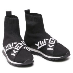 Boots Kenzo Kids K59022 Black 09P -Geox Soldes Boutique boots kenzo kids k59022 black 09p 4