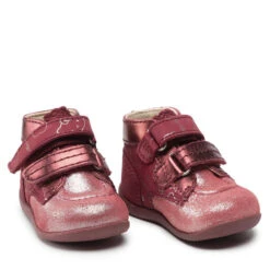 Boots Kickers Bonkro-2 860099-10 M Silver Burgundy -Geox Soldes Boutique boots kickers bonkro 2 860099 10 m silver burgundy 4