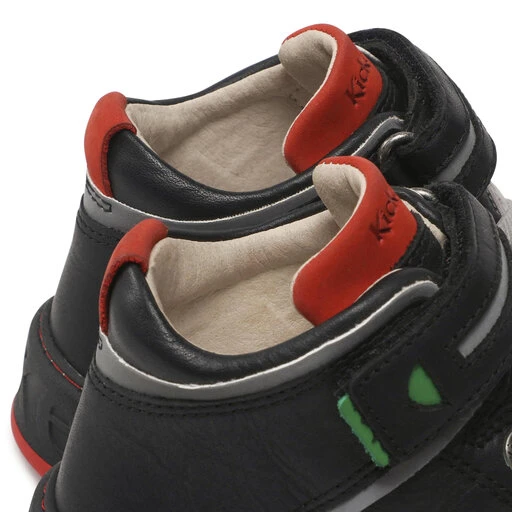 Boots Kickers Kick Teen 878840-30 S Noir Rouge 83 6 Boots Kickers Kick Teen 878840-30 S Noir Rouge 83 – Image 4