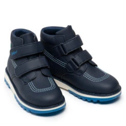 Boots Kickers Kickfun 878750-10-101 Marine Bleu -Geox Soldes Boutique boots kickers kickfun 878750 10 101 marine bleu 4