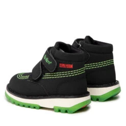Boots Kickers Kickfun 878750-10 M Black/Green 81 -Geox Soldes Boutique boots kickers kickfun 878750 10 m black green 81 2
