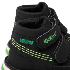 Boots Kickers Kickfun 878750-10 M Black/Green 81 -Geox Soldes Boutique boots kickers kickfun 878750 10 m black green 81 5