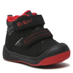 Boots Kickers Kickoja 910030-10 Noir Rouge 83