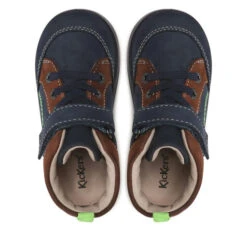 Boots Kickers Kinoe 878670-10 S Marine Marron Tricolore 101 -Geox Soldes Boutique boots kickers kinoe 878670 10 s marine marron tricolore 101 3