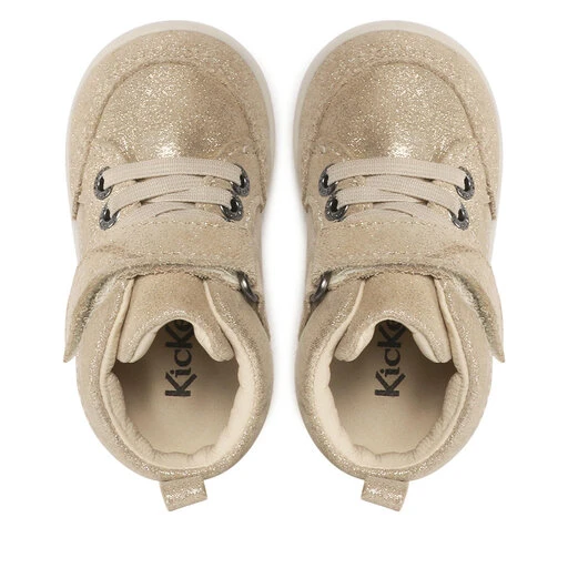 Boots Kickers Kinoe 878672-10 M Or Glitter 15 6 Boots Kickers Kinoe 878672-10 M Or Glitter 15 – Image 4