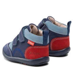 Boots Kickers Kinop 878660-10 M Bleu Rouge Tricolore 51 -Geox Soldes Boutique boots kickers kinop 878660 10 m bleu rouge tricolore 51 2