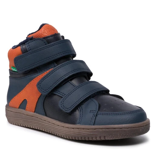 Boots Kickers Lohan 739363-30 M Navy/Orange 103 3 Boots Kickers Lohan 739363-30 M Navy/Orange 103