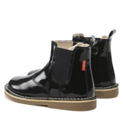 Boots Kickers Maelio 910660-10 S Noir Vernis 83 -Geox Soldes Boutique boots kickers maelio 910660 10 s noir vernis 83 2