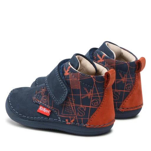 Boots Kickers Sabio 830347-10 M Bleu Orange Graphic 51 5 Boots Kickers Sabio 830347-10 M Bleu Orange Graphic 51 – Image 3