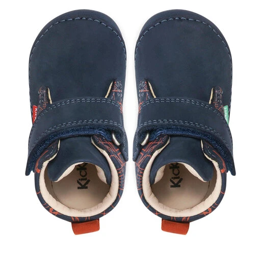 Boots Kickers Sabio 830347-10 M Bleu Orange Graphic 51 6 Boots Kickers Sabio 830347-10 M Bleu Orange Graphic 51 – Image 4