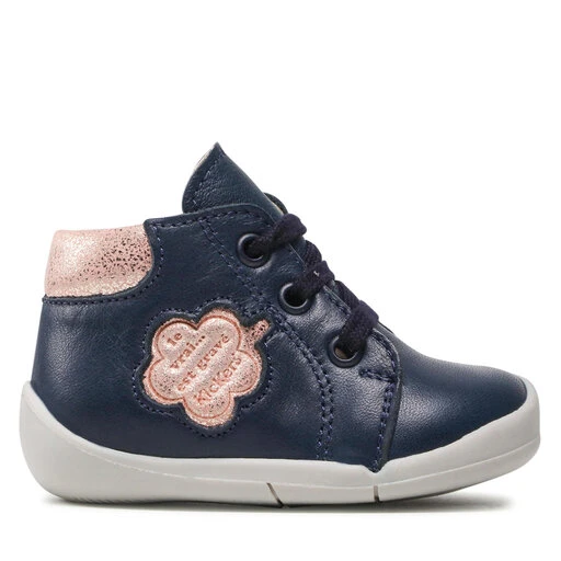 Boots Kickers Waouk 858383-10 Marine Rose Metallise 102 4 Boots Kickers Waouk 858383-10 Marine Rose Metallise 102 – Image 2