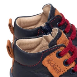 Boots Kickers Wazzap 8584000-10 Navy/Camel 101 -Geox Soldes Boutique boots kickers wazzap 8584000 10 navy camel 101 5