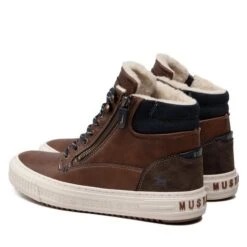 Boots Mustang 4184-601-3 Braun -Geox Soldes Boutique boots mustang 4184 601 3 braun 2