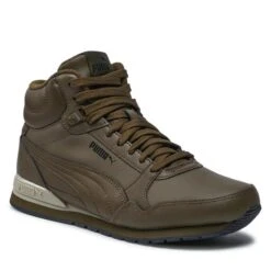 Boots Puma St Runner V3 Mid L 387638 03 Deep Olive/Deep Olive/Black