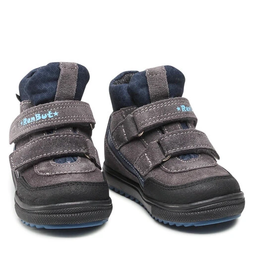 Boots RenBut 13-1552 Rentex Granat/Popiel 7 Boots RenBut 13-1552 Rentex Granat/Popiel – Image 5