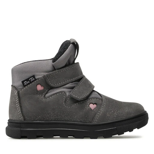 Boots RenBut 23-3346 Popiel/Róż 4 Boots RenBut 23-3346 Popiel/Róż – Image 2