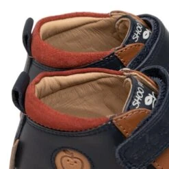 Boots Shoo Pom Bouba New Scratch N4BRAY0401 Navy/Camel/Rust -Geox Soldes Boutique boots shoo pom bouba new scratch n4bray0401 navy camel rust 1 4