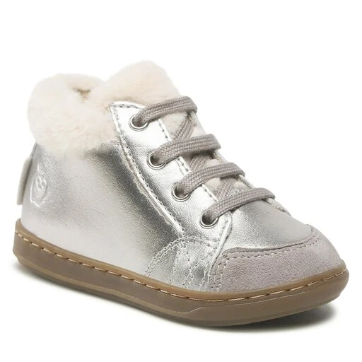 Boots Shoo Pom Bouba Zip Hair N4BYDR0404 Dk Silver 3 Boots Shoo Pom Bouba Zip Hair N4BYDR0404 Dk Silver
