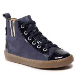 Boots Shoo Pom Play New Jodlace N4GPCR0401 S Navy/Multi