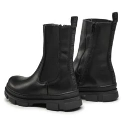 Boots Steve Madden Jfilina SM15000142-03001-017 Black Leather -Geox Soldes Boutique boots steve madden jfilina sm15000142 03001 017 black leather 2