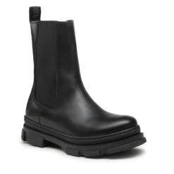 Boots Steve Madden Jfilina SM15000142-03001-017 Black Leather