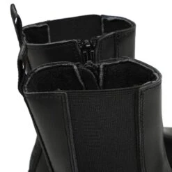 Boots Steve Madden Jfilina SM15000142-03001-017 Black Leather -Geox Soldes Boutique boots steve madden jfilina sm15000142 03001 017 black leather 4