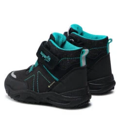 Boots Superfit GORE-TEX 1-009227-0010 M Schwarz/Grün -Geox Soldes Boutique boots superfit gore tex 1 009227 0010 m schwarz grun 2