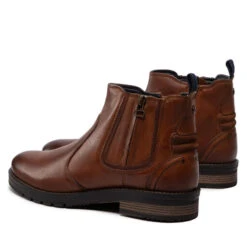 Boots Wrangler Boogie Zip WM22101A Cognac 064 -Geox Soldes Boutique boots wrangler boogie zip wm22101a cognac 064 2