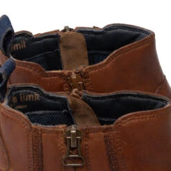 Boots Wrangler Boogie Zip WM22101A Cognac 064 -Geox Soldes Boutique boots wrangler boogie zip wm22101a cognac 064 4