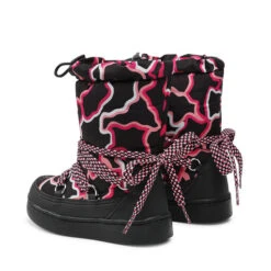 Bottes De Neige Bibi Urban Boots 1049090 Black/Print/Rose -Geox Soldes Boutique bottes de neige bibi urban boots 1049090 black print rose 2
