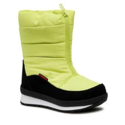 Bottes De Neige CMP Kids Rae Snow Boots Wp 39Q4964 Lime E010