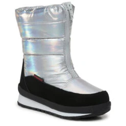 Bottes De Neige CMP Kids Rae Snow Boots Wp 39Q4964 Silver U303